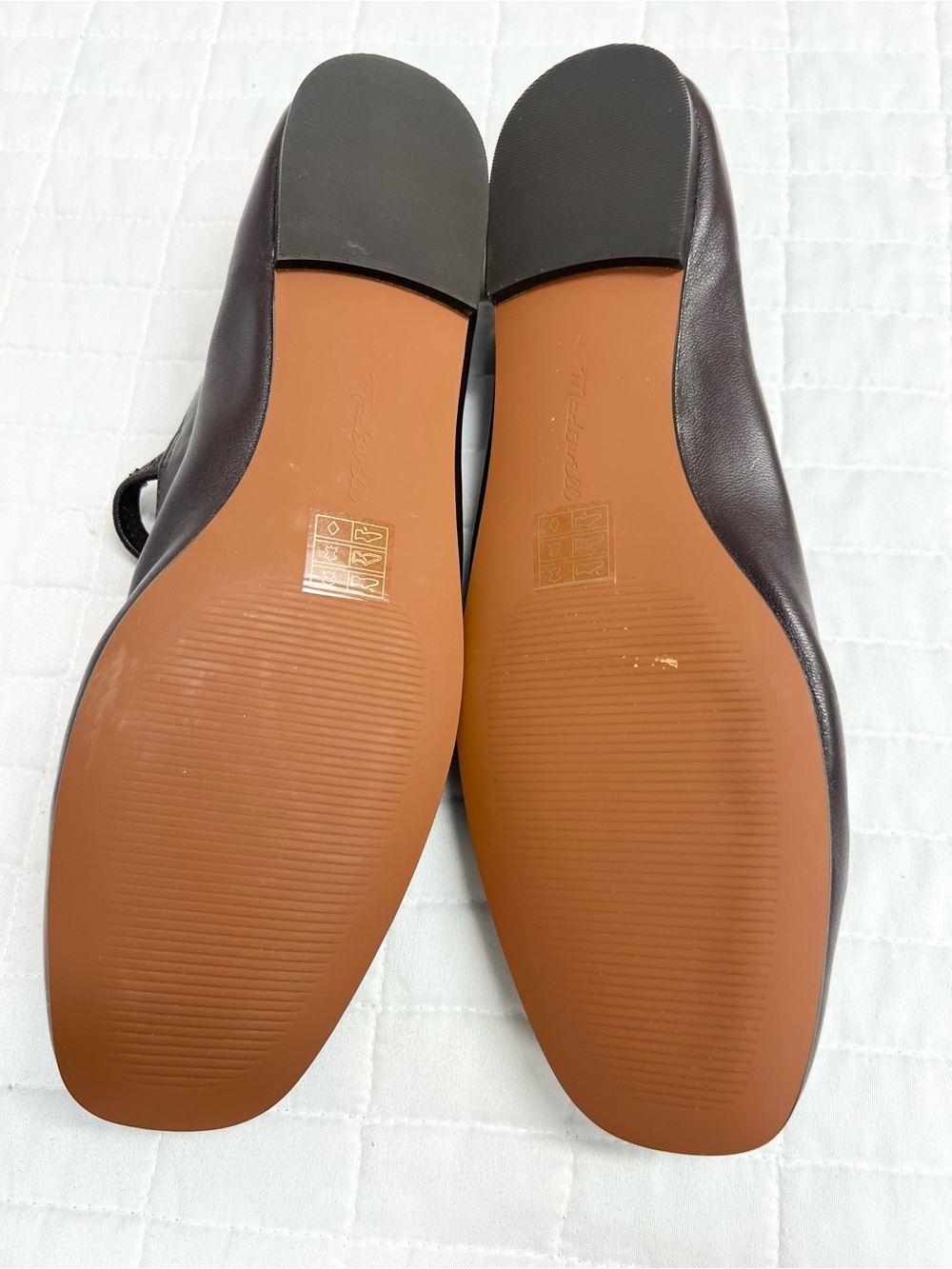 Madewell The Greta Mary Jane Flat in Coffee Bean Brown Size 7 - Picture 8 of 10